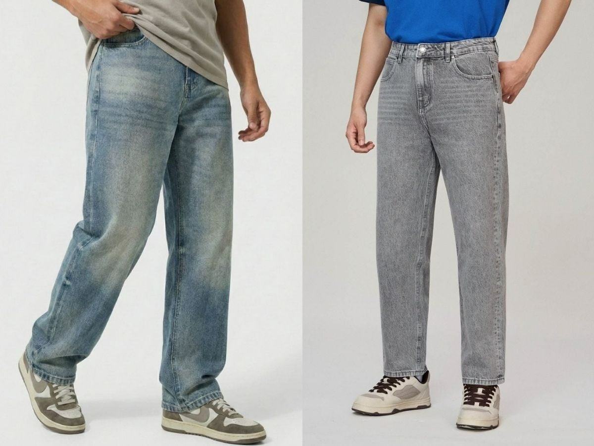 Quần jean baggy thoải mái mang tinh thần streetwear