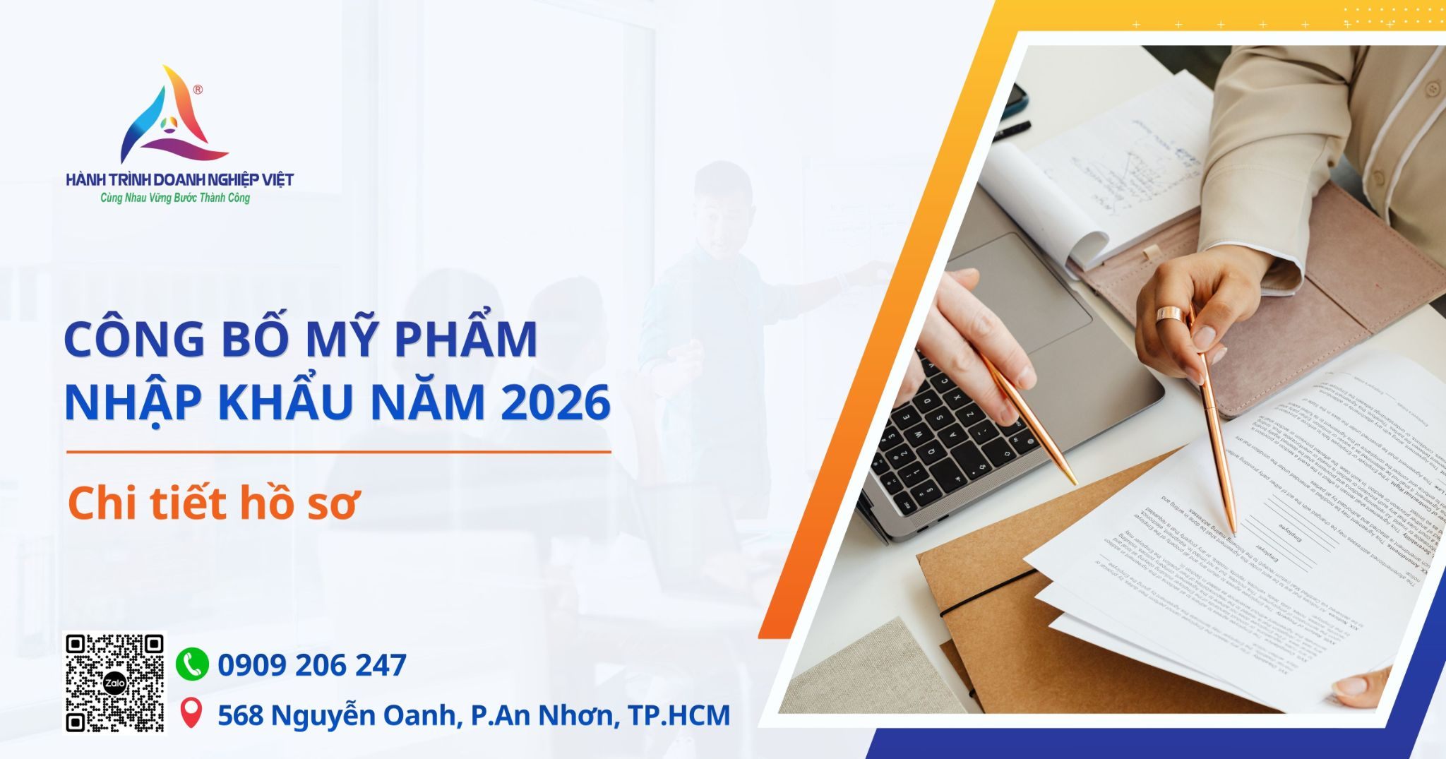 Chi tiết hồ sơ công bố mỹ phẩm nhập khẩu năm 2026