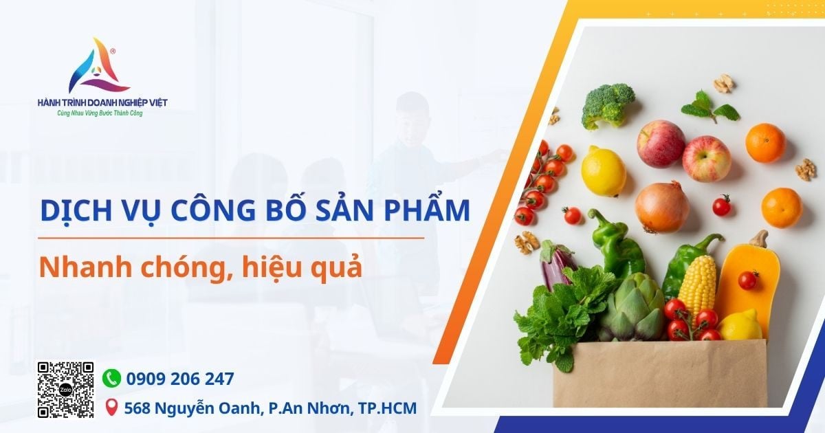 Dịch vụ công bố chất lượng sản phẩm trọn gói giá rẻ tại HTDNV