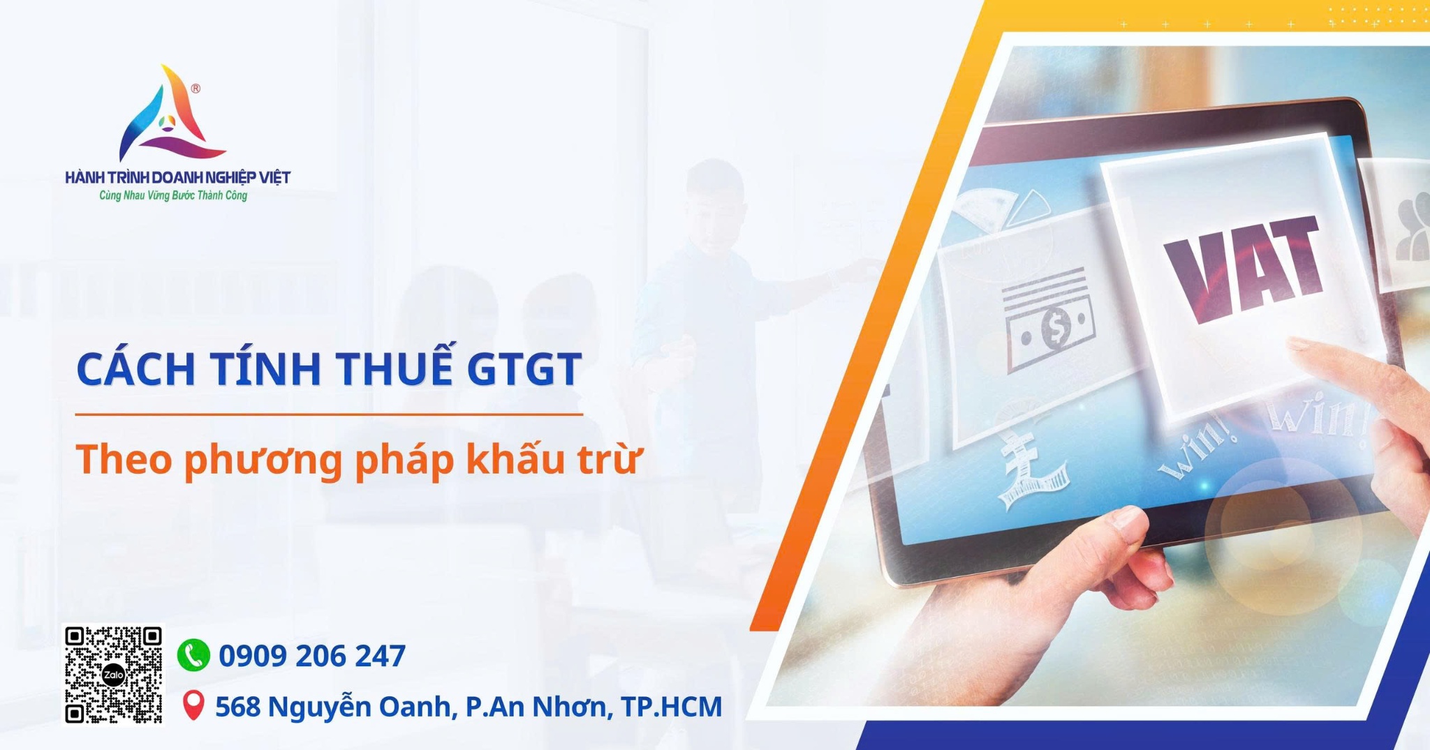 Hướng dẫn cách tính thuế giá trị gia tăng GTGT phải nộp theo phương pháp khấu trừ