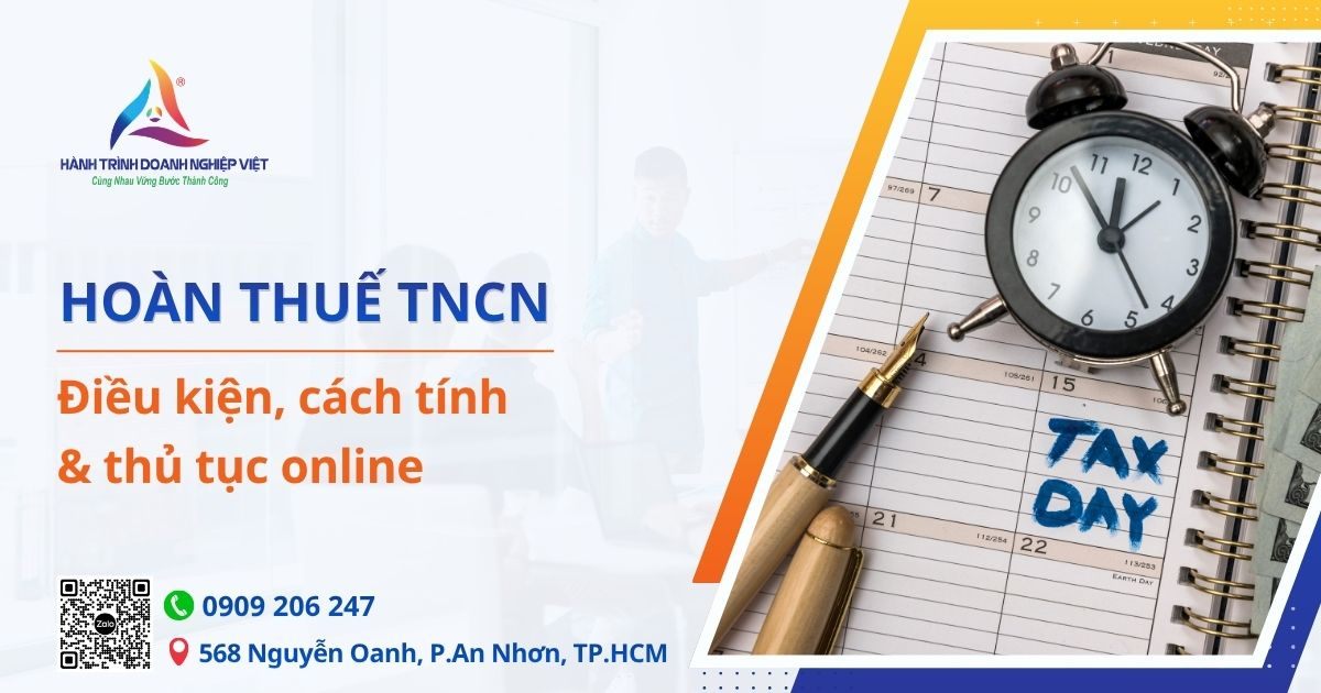 Hoàn thuế thu nhập cá nhân: Điều kiện, cách tính & thủ tục online mới nhất