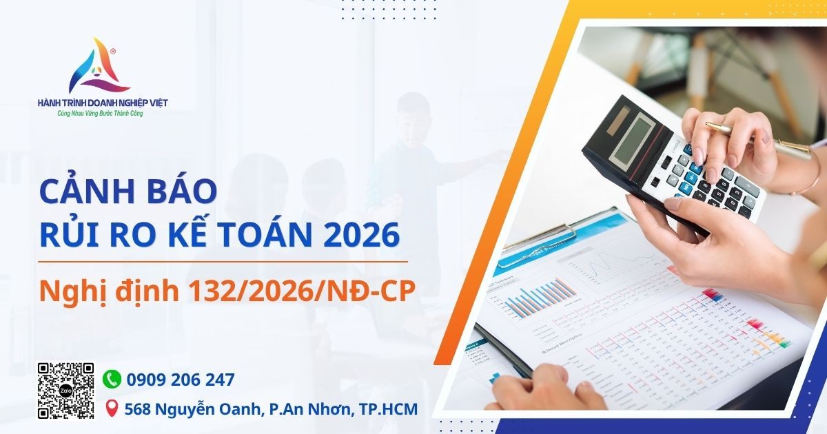 Doanh nghiệp có thể bị phạt đến 50 triệu nếu không cập nhật Nghị định 132/2026/NĐ-CP
