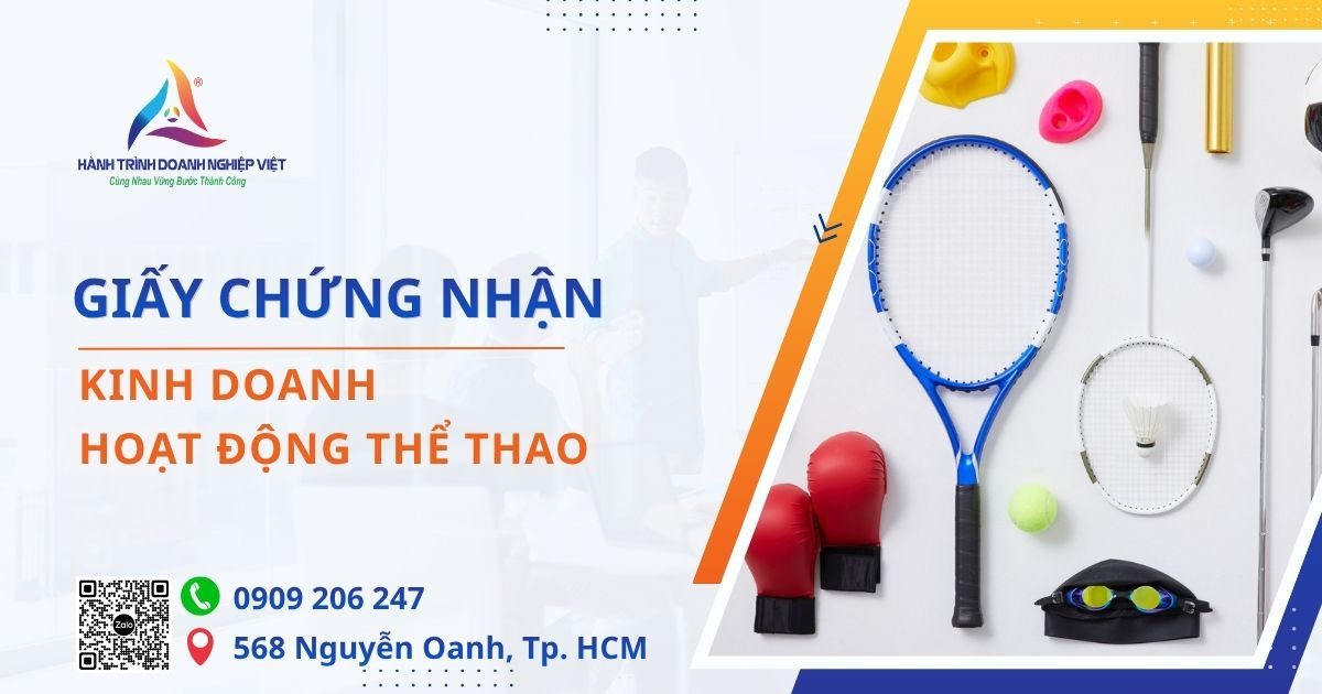 Giấy chứng nhận đủ điều kiện kinh doanh hoạt động thể thao theo quy định mới