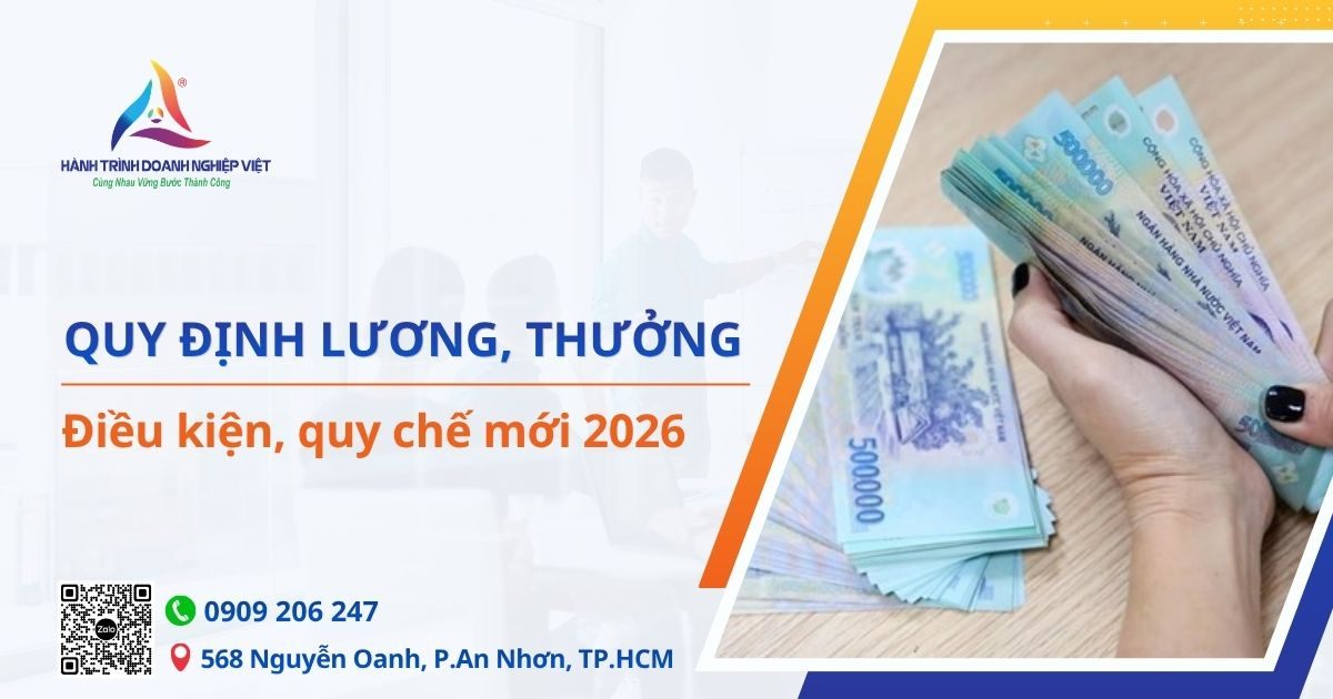 Quy định về tiền lương và thưởng trong doanh nghiệp mới nhất