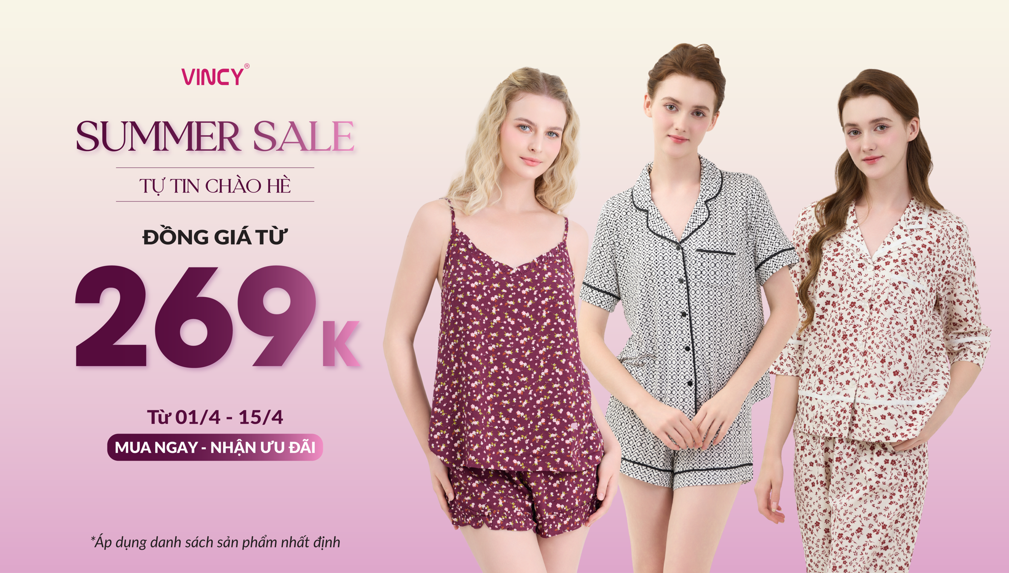 Đồng giá từ 269K