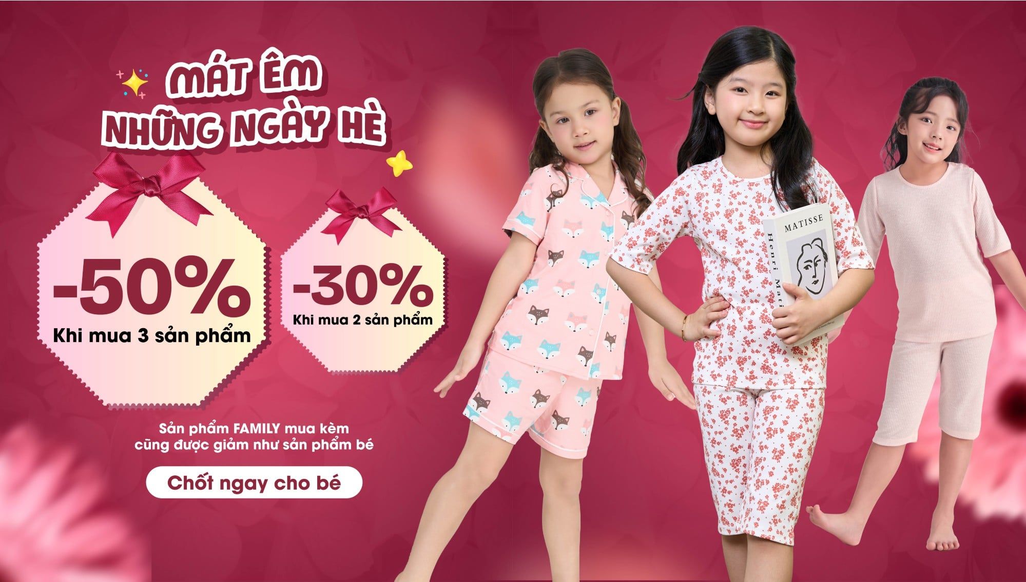 Đồ cho bé - Giảm đến 50%