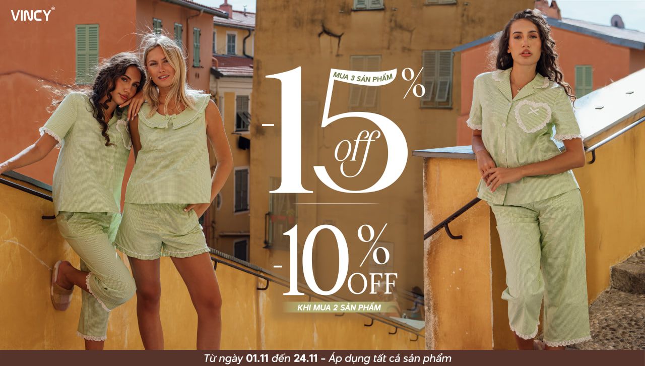 Tháng 11 - Giảm đến 70%