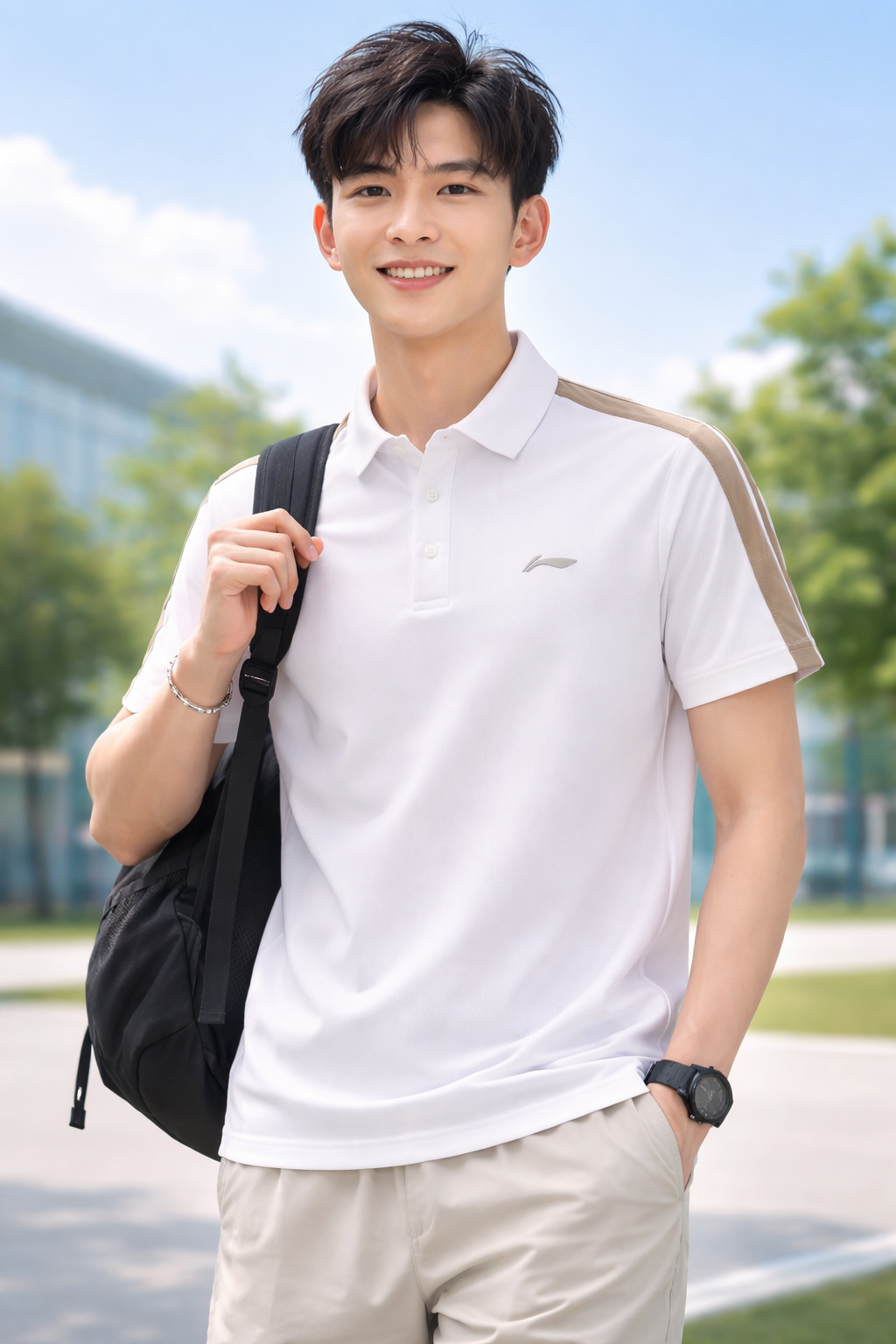Áo Polo Nam Li-Ning APLV669-1V