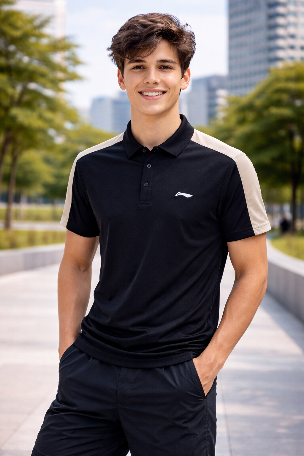 Áo Polo Nam Li-Ning APLV669-2V