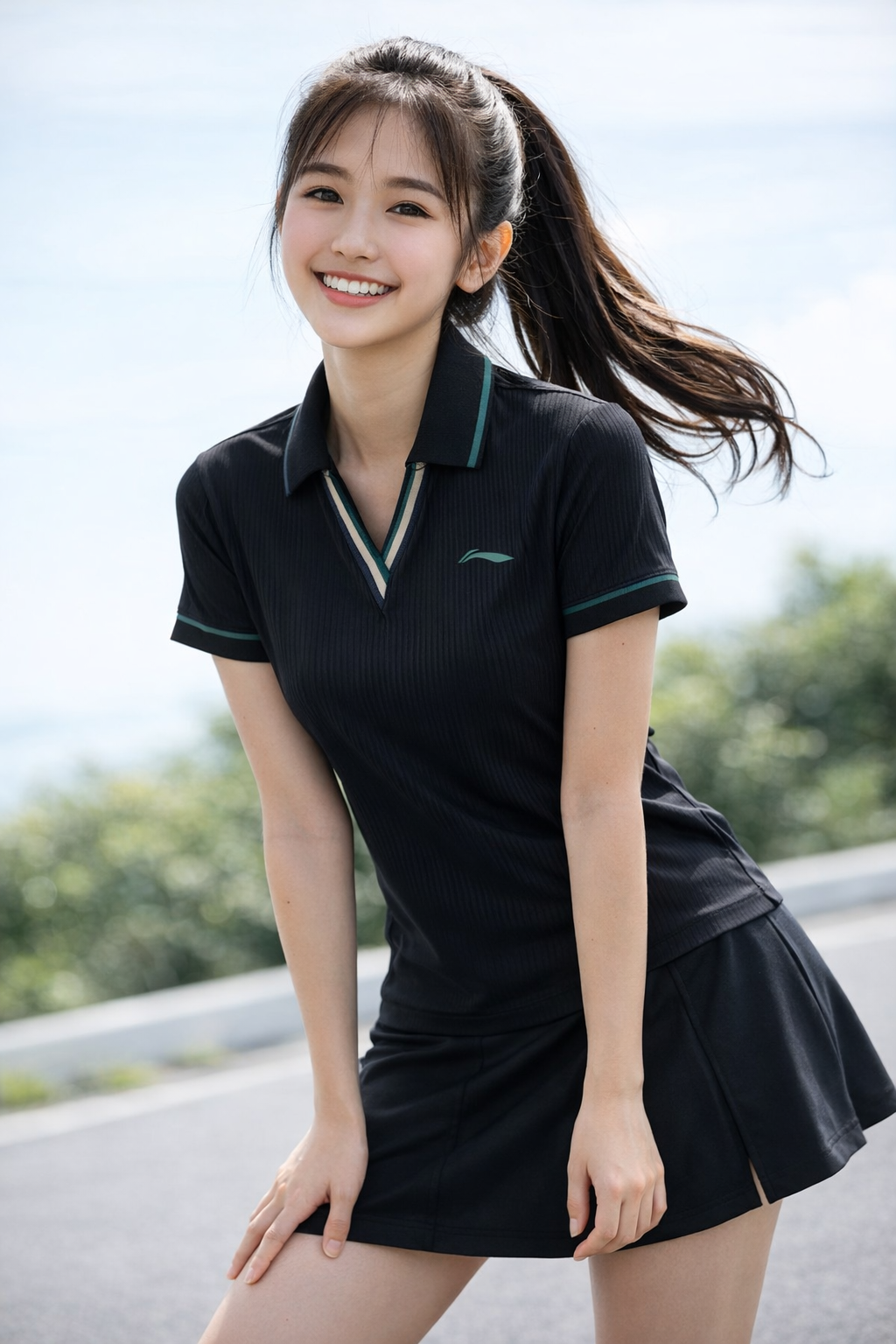 Áo Polo Nữ Li-Ning APLV980-1V
