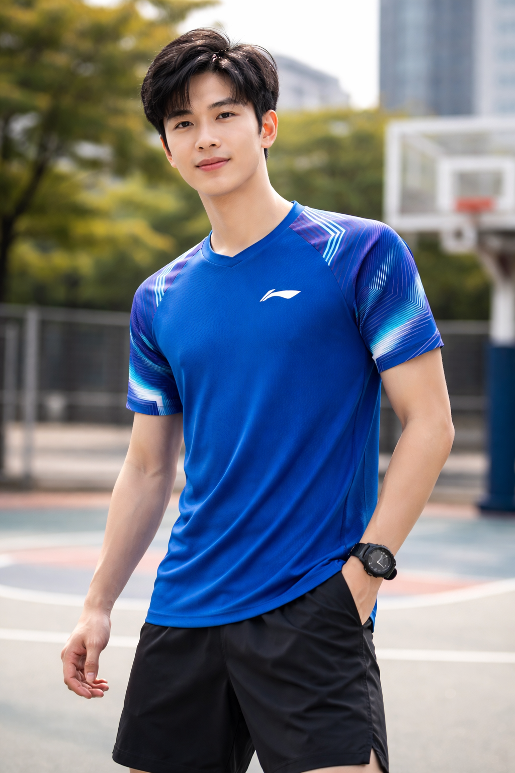 Áo Cầu Lông Unisex Li-Ning P-AAYV157-5V