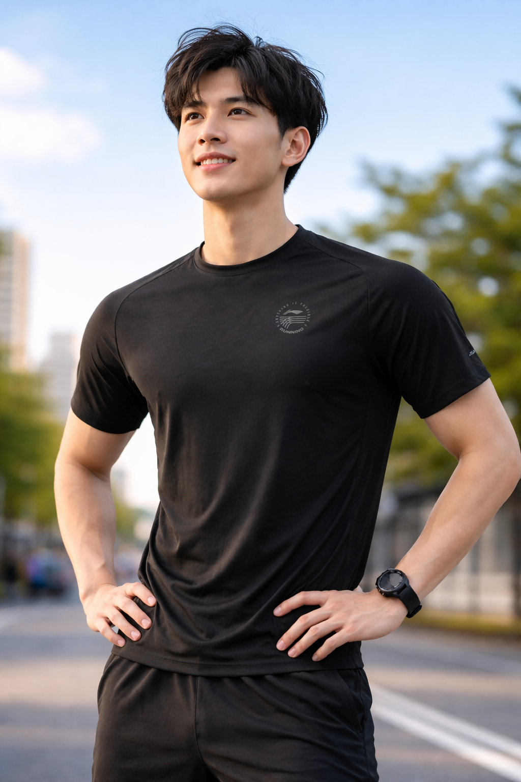 Áo T-shirt Nam Li-Ning ATSV367-1V