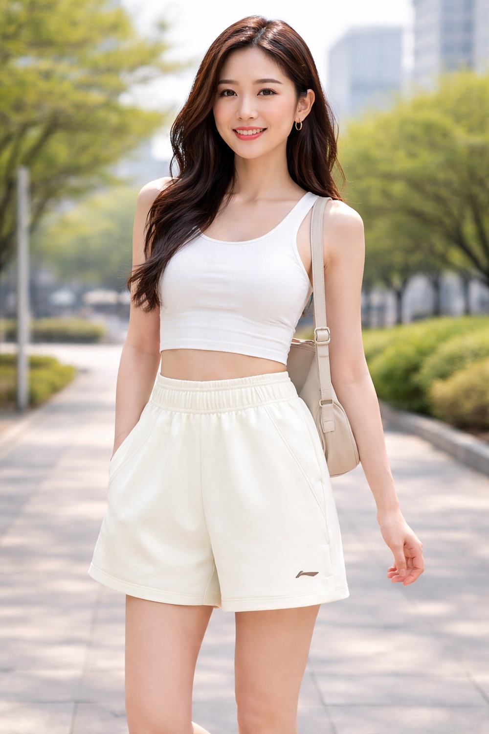 Quần Short Nữ Li-Ning AKSV438-1V