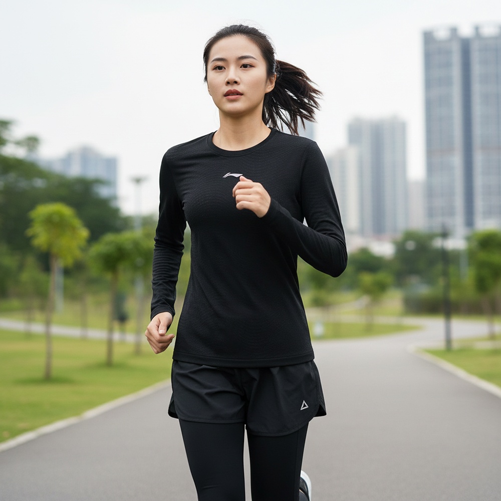 Áo Dài Tay Nữ Li-Ning ATLV286-1V