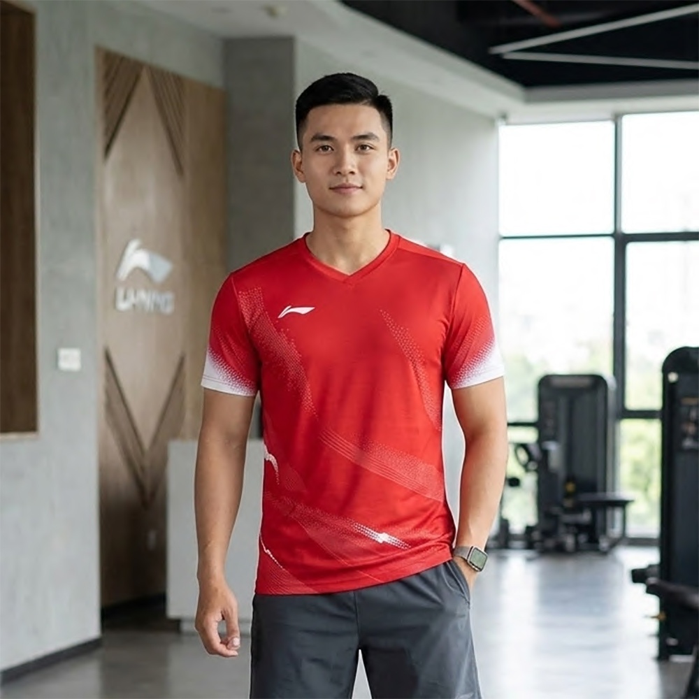 Áo Cầu Lông, Pickleball Nam Li-Ning P-AAYV167-3V
