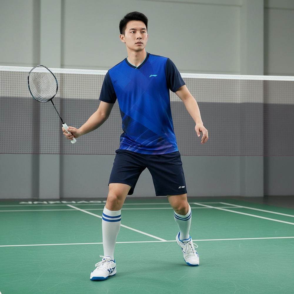 Áo cầu lông, Pickleball Nam Li-Ning P-AAYV071-1V