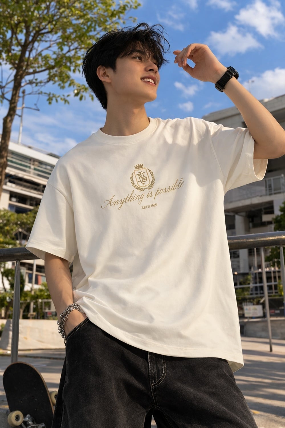 Áo T-shirt Nam Li-Ning AHSW379-2V