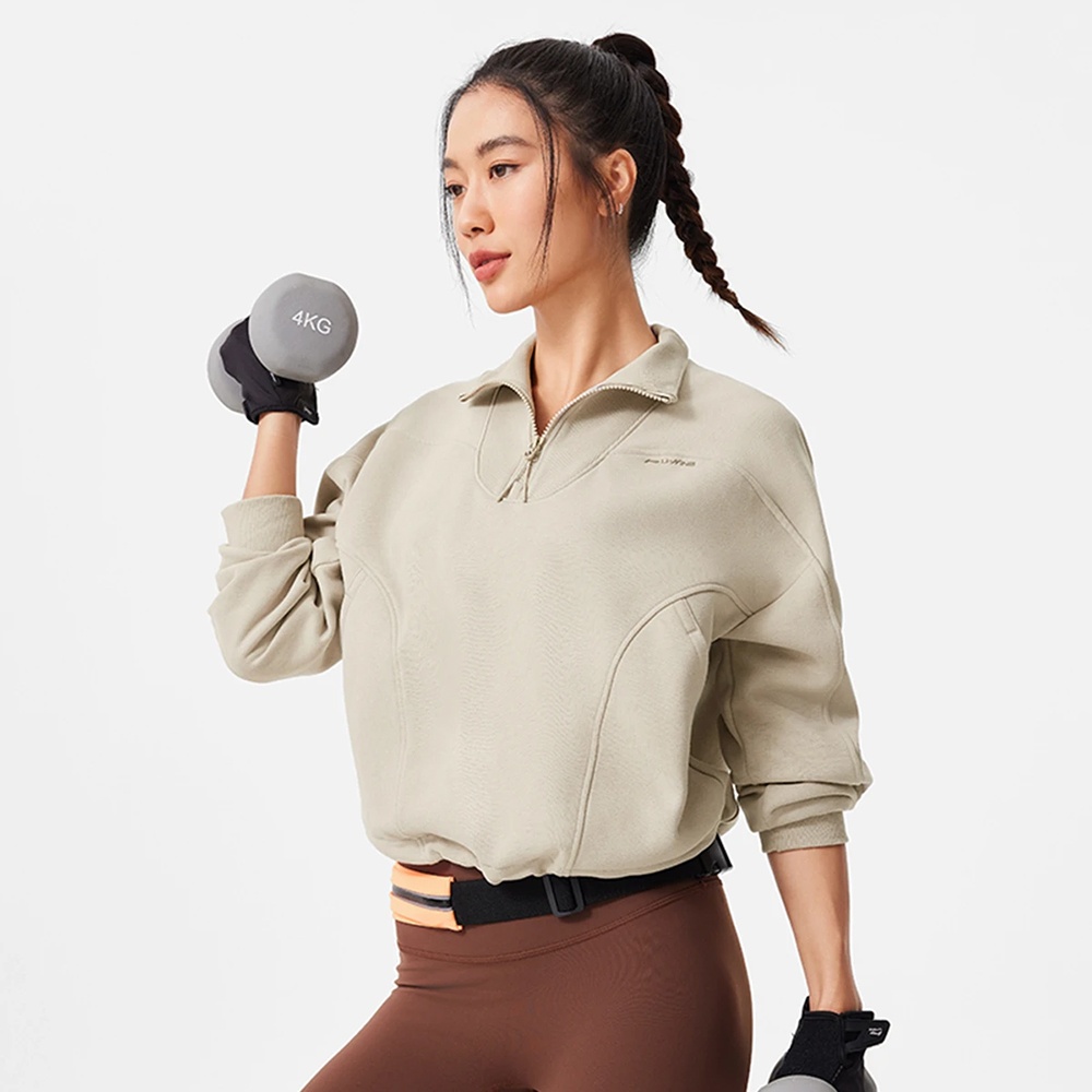 Áo Nỉ Nữ Li-Ning AWDU558-2V