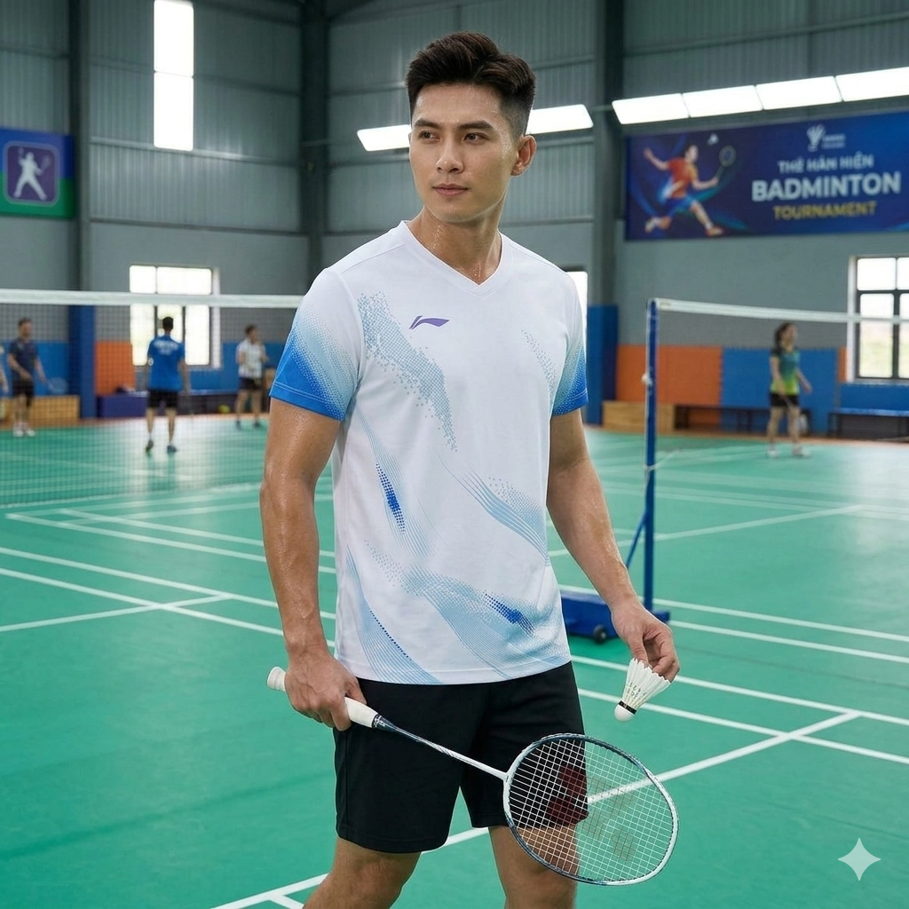 Áo Cầu Lông, Pickleball Nam Li-Ning P-AAYV167-2V