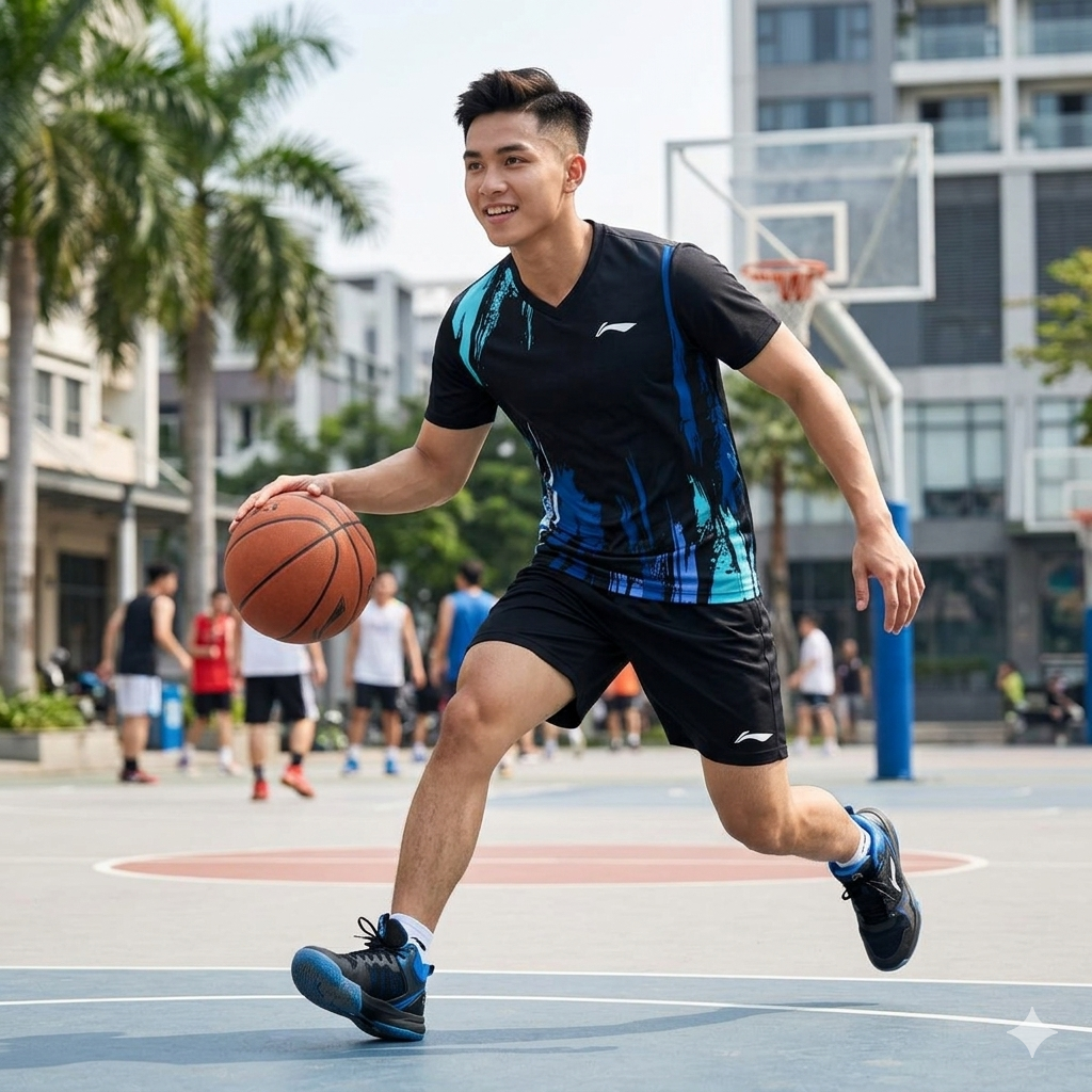 Bộ quần áo cầu lông Unisex P-AATV041-1V