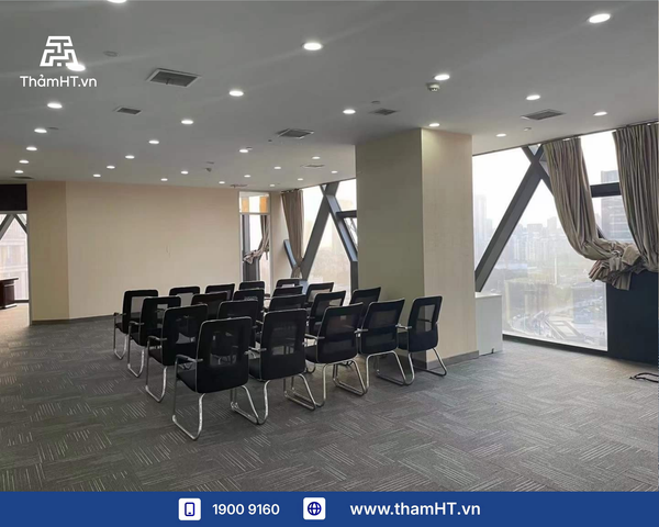 7 Bước Thi Công Chuẩn Cho Một Công Trình Thảm Văn Phòng Tại ThảmHT.vn