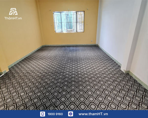 Thảm trải sàn Văn phòng diện tích nhỏ - Thảm JACQUARD 09 Xám - Cải tạo văn phòng tiết kiệm chi phí