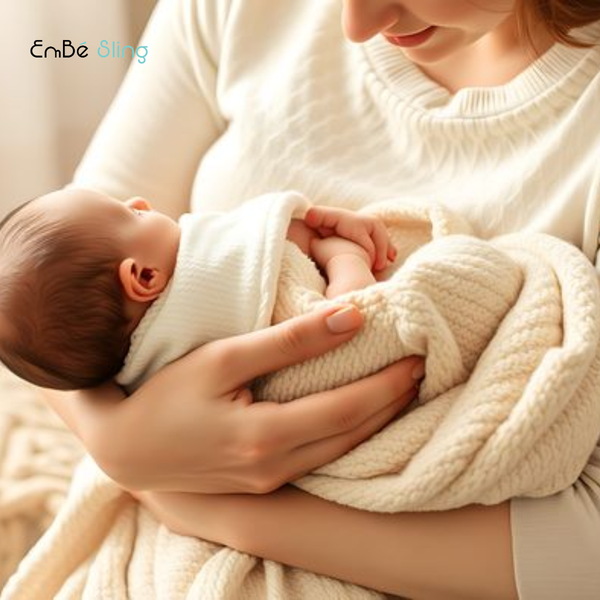 Bế con sai tư thế là một trong những nguyên nhân dẫn đến đau lưng sau sinh