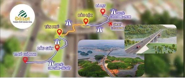 tuyến cao tốc đà lạt