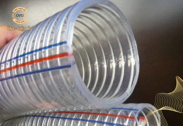 ứng dụng ống nhựa mềm lõi thép