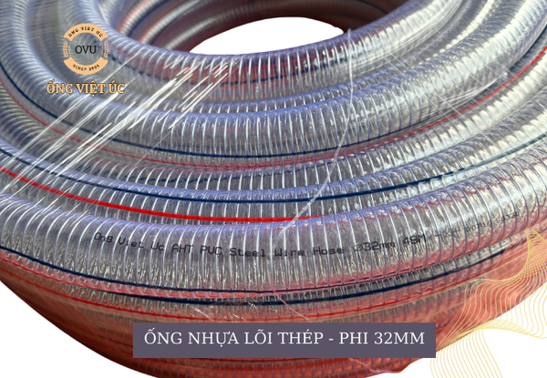 3 điểm khác biệt giữa ống nhựa mềm lõi thép phi 27mm và phi 32mm