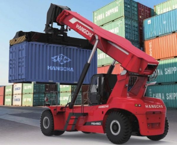 SỨC MẠNH XE GẮP CONTAINER HANGCHA ĐẲNG CẤP