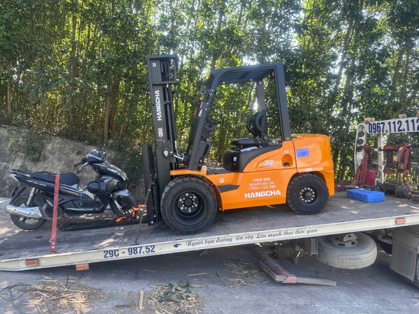 Xe Nâng Lốp Kép 1–5 Tấn Hangcha – 4 Lốp Trước, Ổn Định Mọi Địa Hình Giá Tốt