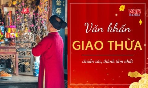 Bài Văn Khấn Đêm Giao Thừa Năm 2026 Hay Nhất - Truyền Thống Giao Thừa Đón Xuân Mới An Khang Thịnh Vượng