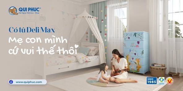Tủ nhựa Deli Max Qui Phúc