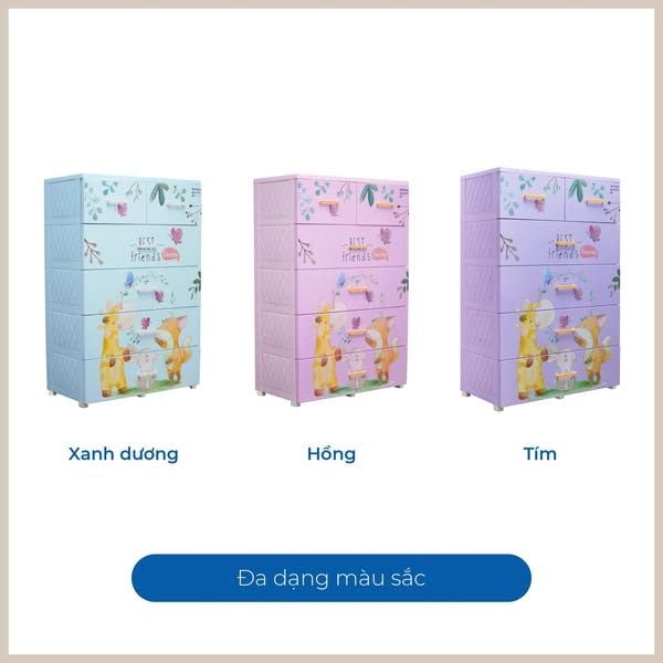 Tủ nhựa Deli Max Qui Phúc