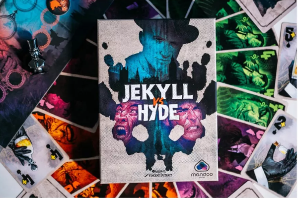 Board game Jekyll vs Hyde đối kháng bất đối xứng cho 2 người