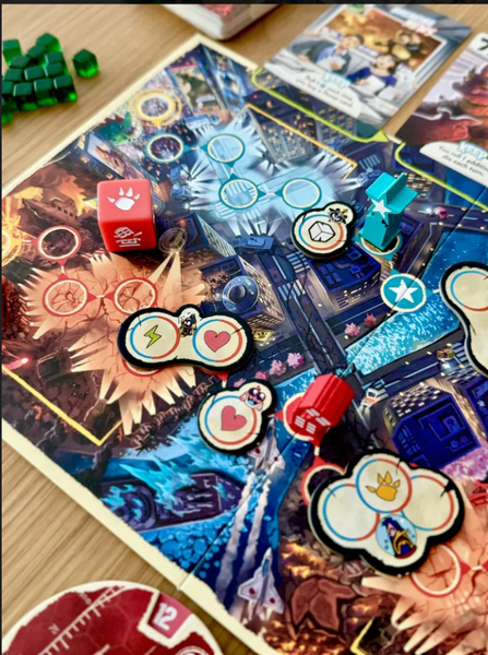 Review board game King of Tokyo Duel chi tiết lối chơi đối kháng