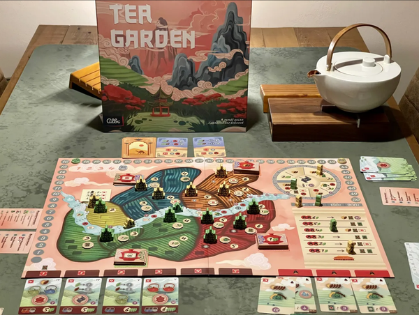 Board game Tea Garden - Trò chơi chiến thuật trồng trà nghệ thuật
