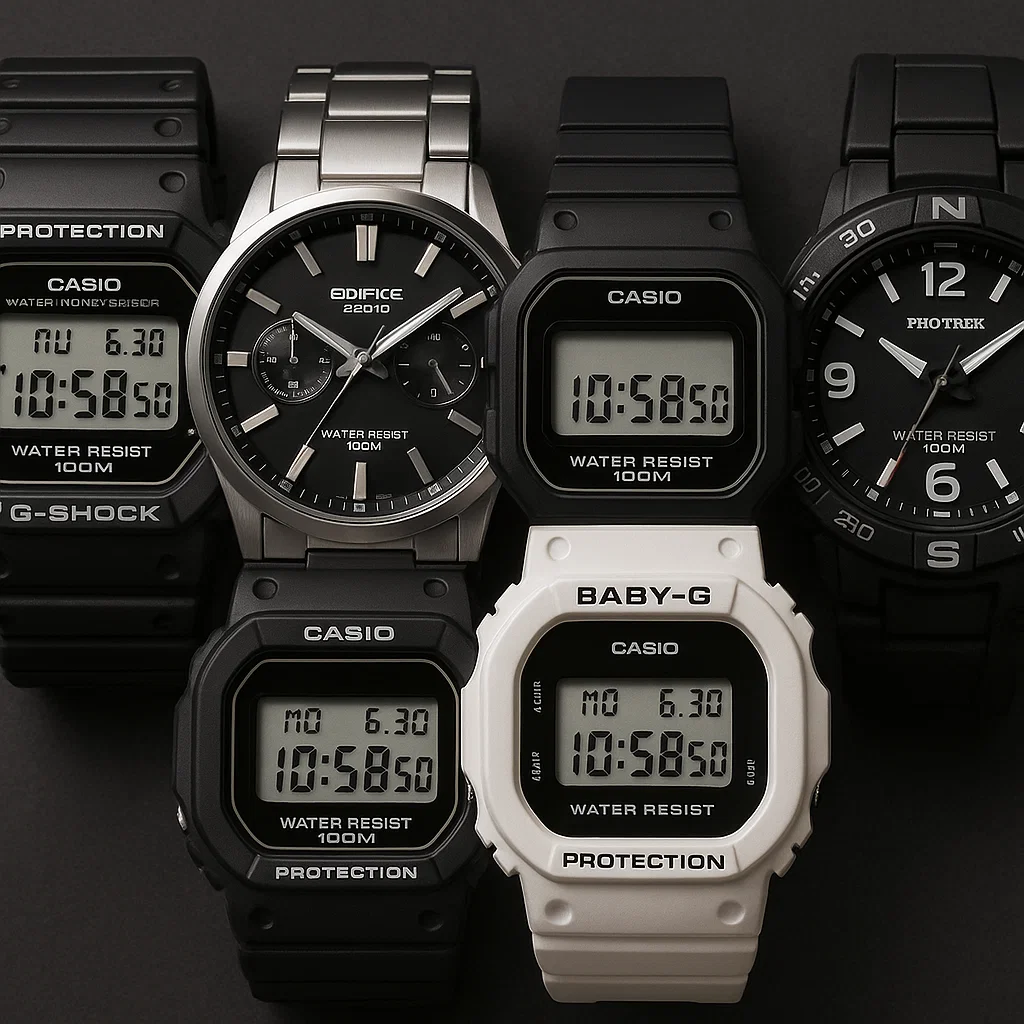 Đồng hồ Casio chống nước 100M