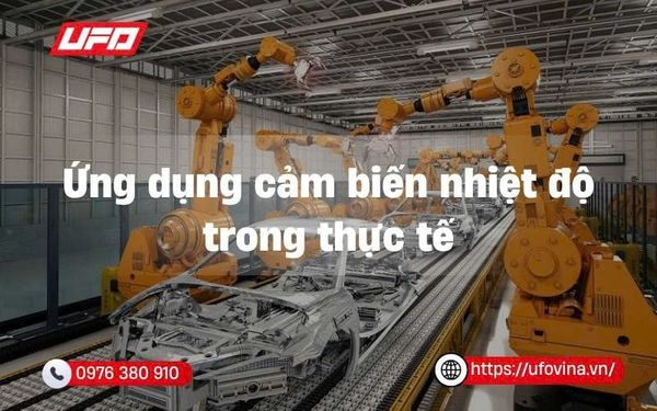 Ứng dụng của cảm biến nhiệt độ trong thực tế