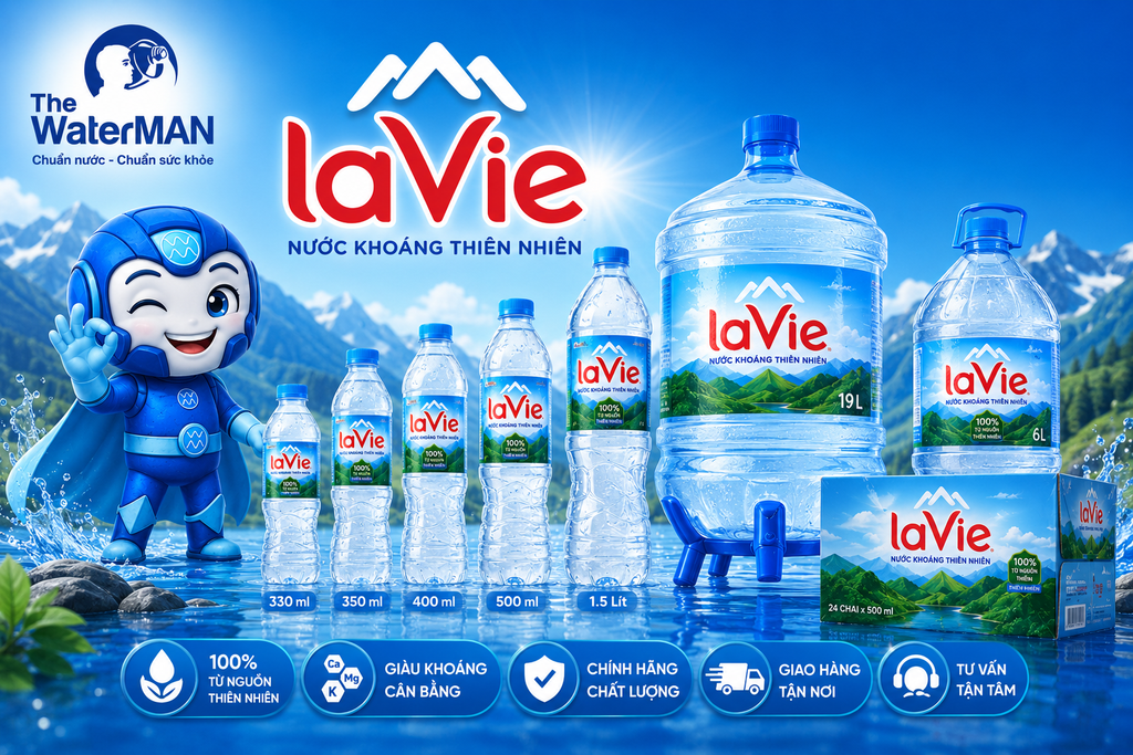 Nước khoáng Lavie