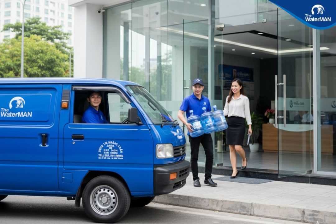 The Water MAN nhận giao hàng tận nơi