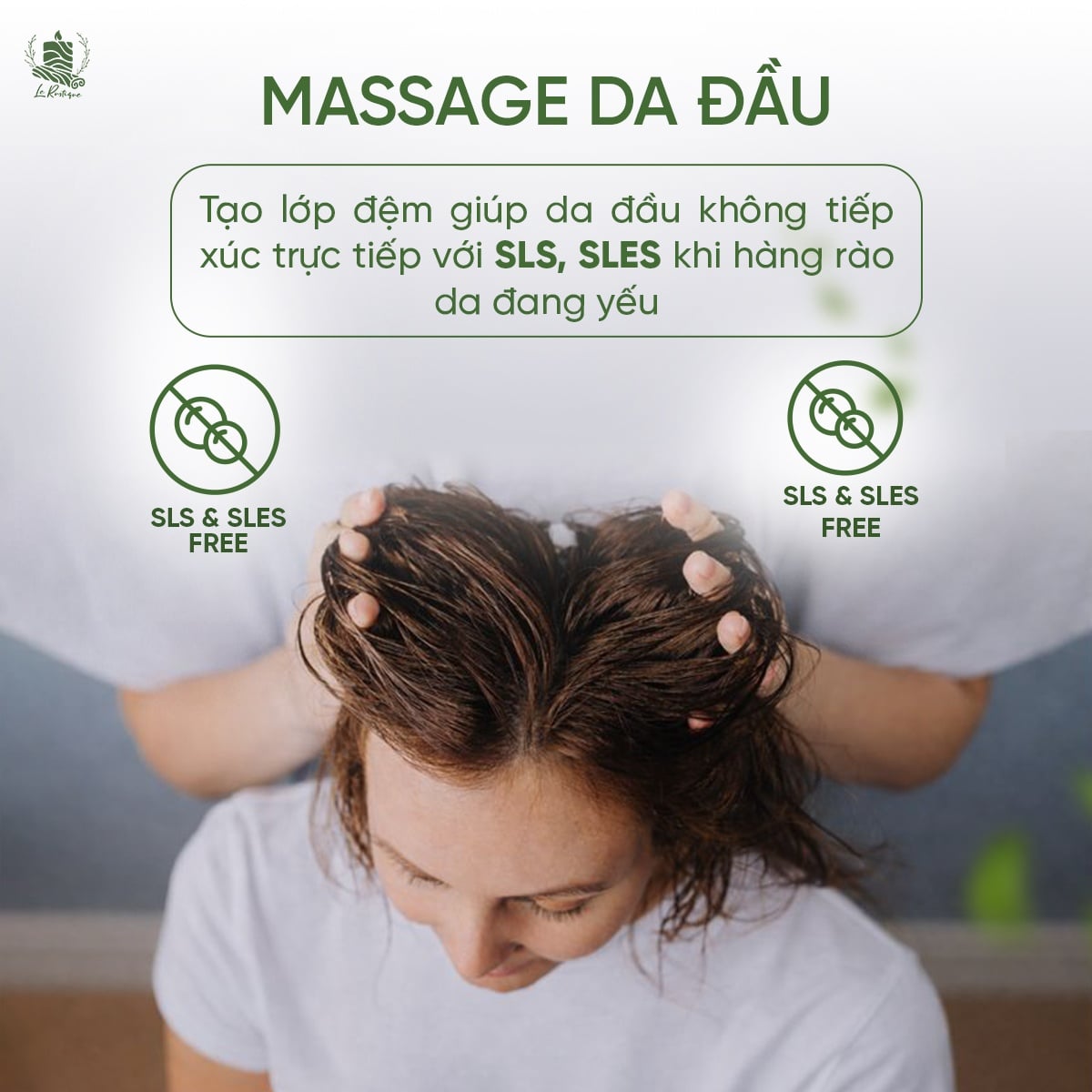 Công dụng ít ai biết đến của việc massage da đầu trước khi gội đầu