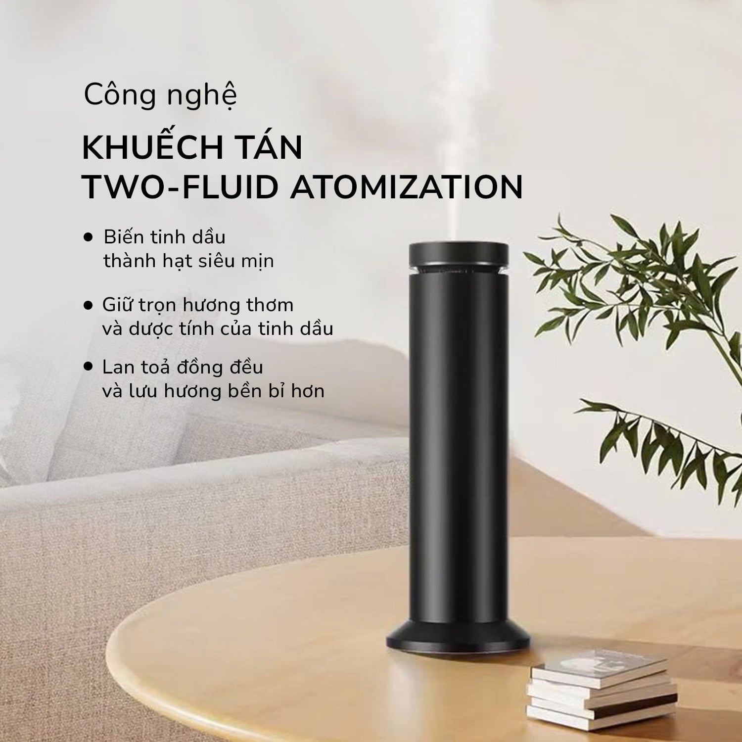 Công nghệ khuếch tán của máy Le Rustique K26PRO