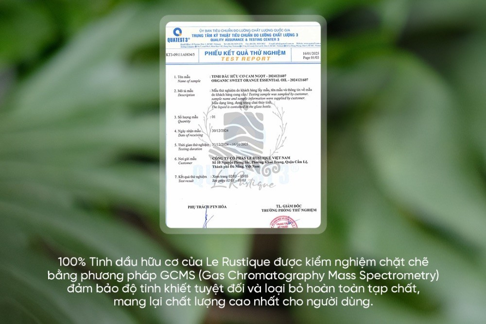 kiểm định sắc khí phối phổ