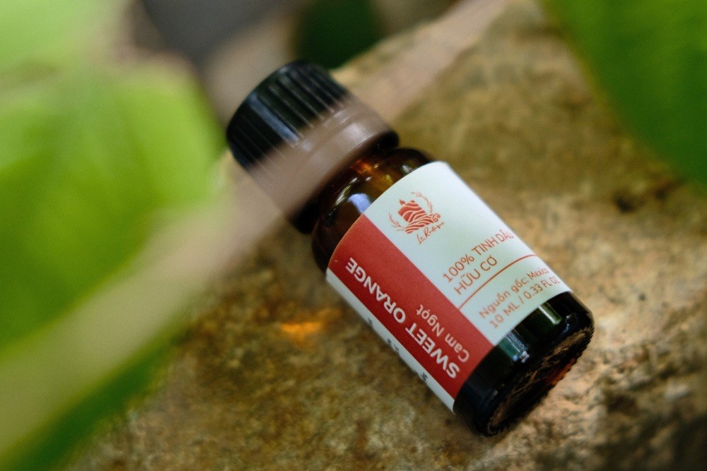 tinh dầu thiên nhiên cam ngọt Le Rustique