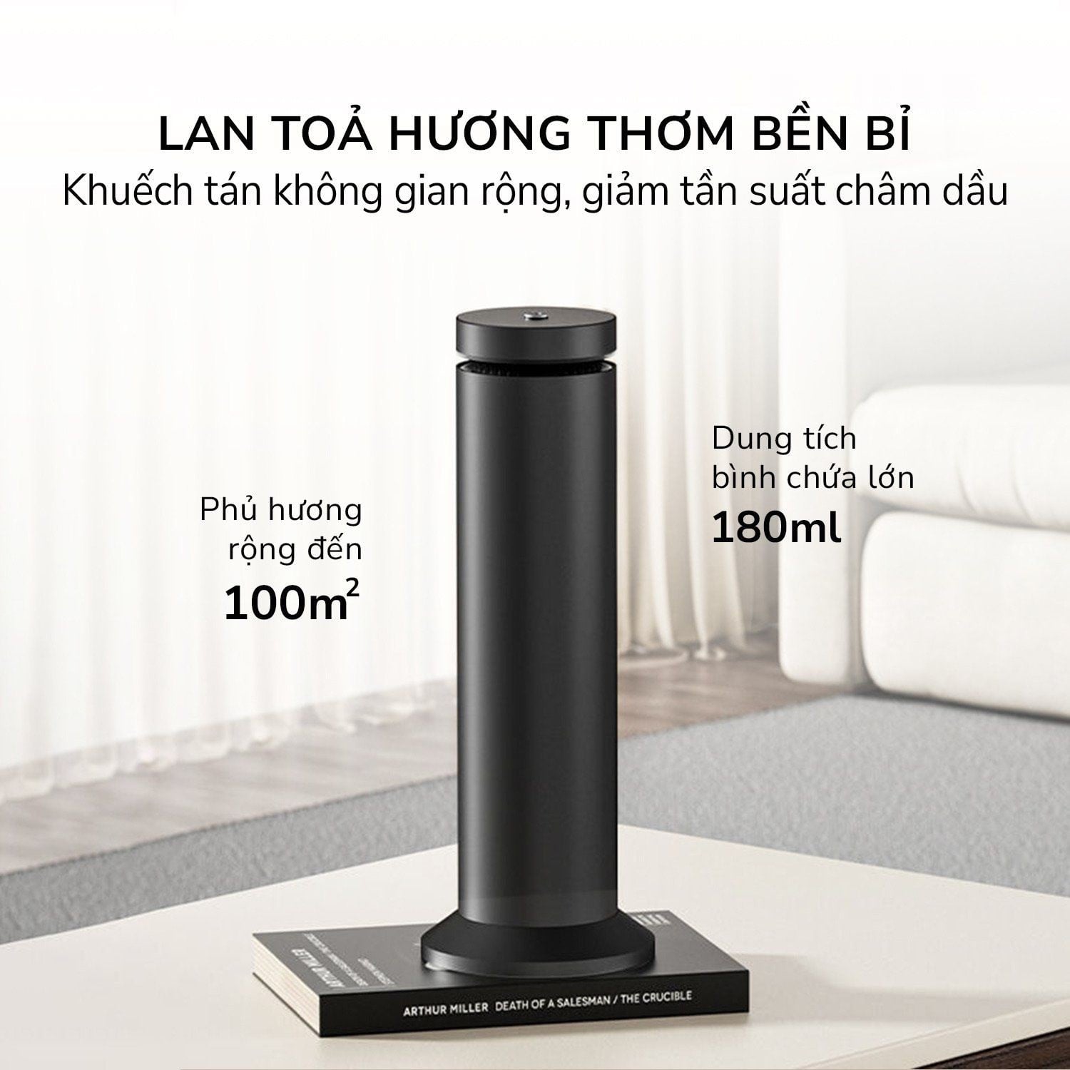 Máy xông tinh dầu công suất lớn cho spa và khách sạn