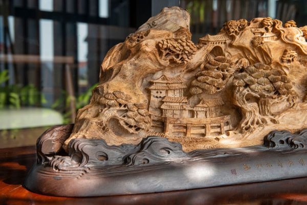 trầm cảnh tự nhiên Sơn Cư Bách Vịnh trầm tuệ tramtue