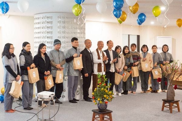 lễ phổ trà văn hóa doanh nghiệp phật tử trầm tuệ thiền phái trúc lâm yên tử việt nam tramtue