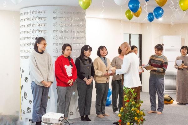 lễ phổ trà văn hóa doanh nghiệp phật tử trầm tuệ thiền phái trúc lâm yên tử việt nam tramtue